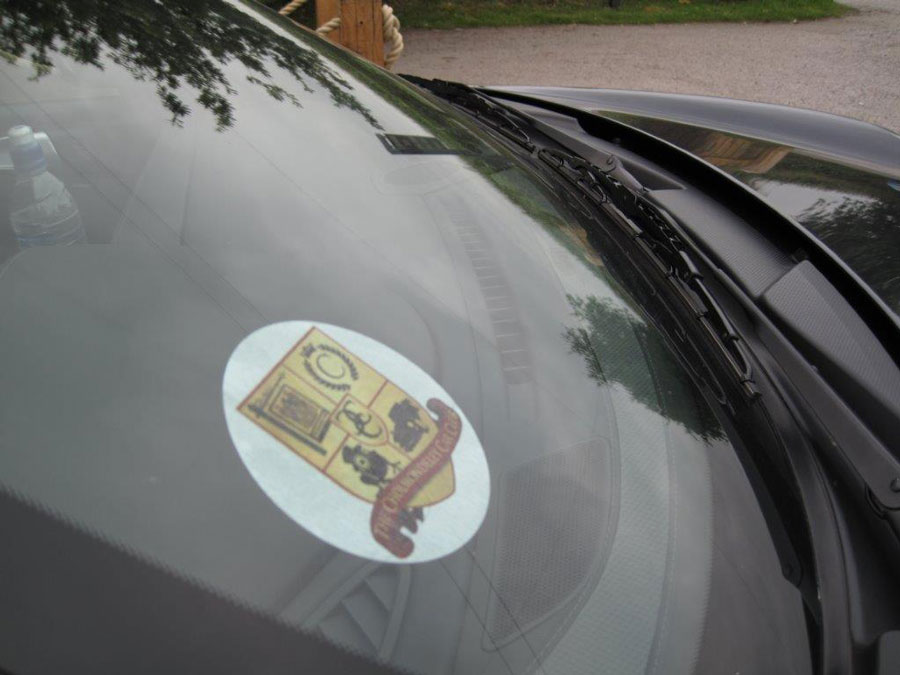 NEW CHOLMONDELEY CAR CLUB STICKER IS LAUNCHED